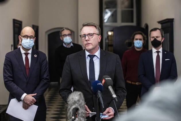 Coronavirus in Dänemark, PK zu Vereinbarung über eine Entschädigung für Nerzzüchter in Kopenhagen