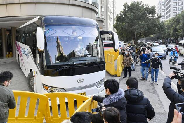 Coronavirus in China, WHO-Team beginnt Untersuchung in Wuhan