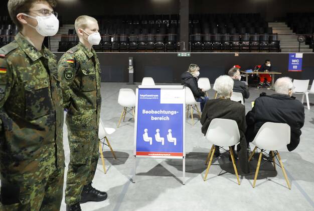 Coronavirus in Brandenburg, Impfzentrum in Brandenburg an der Havel