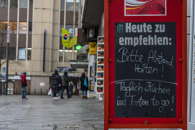 Coronavirus in NRW, Eindrücke vom Lockdown in Gelsenkirchen