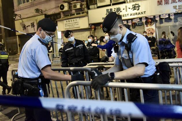 Coronavirus in China, Lockdown in Hongkong