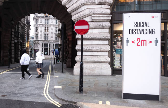 Coronavirus in Großbritannien, Eindrücke aus London