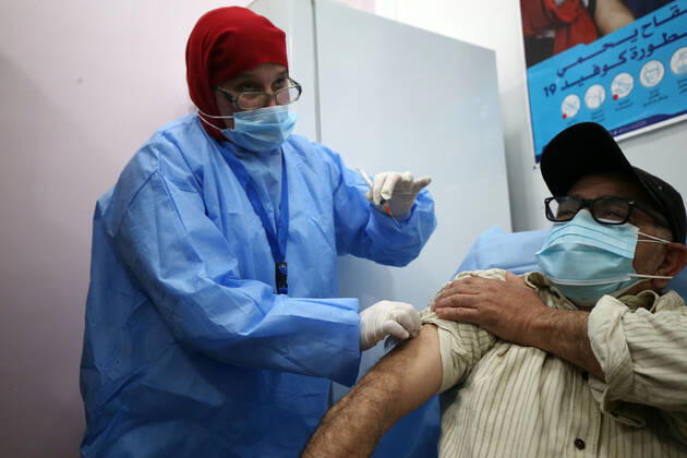 Coronavirus in Algerien, Impfung in Algiers