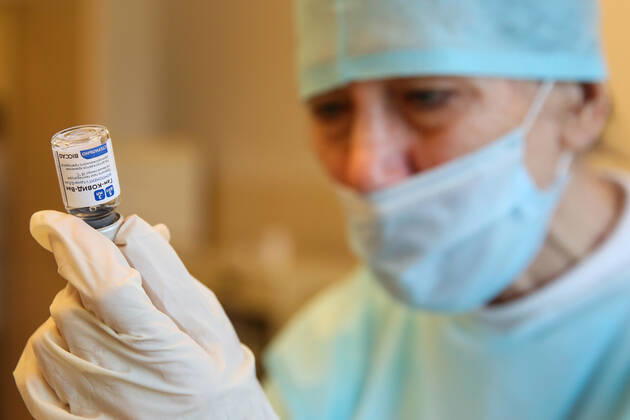 Coronavirus in Russland, Impfung in Sotschi