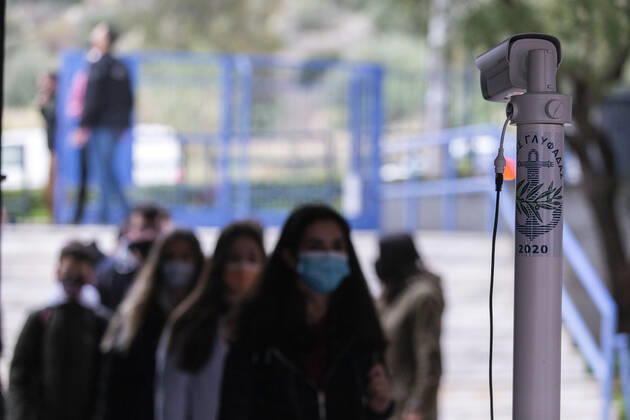 Coronavirus in Griechenland, Wiedereröffnung der Schulen in Athen