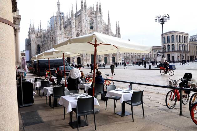 Coronavirus in Italien, Bars und Cafes in Mailand dürfen teilweise öffnen