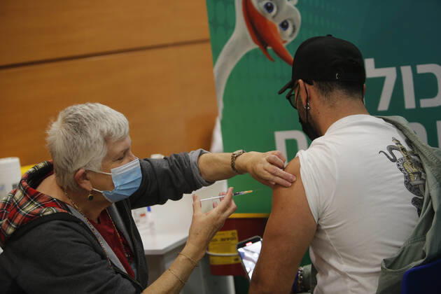 Coronavirus in Israel, Impfungen in Tel Aviv
