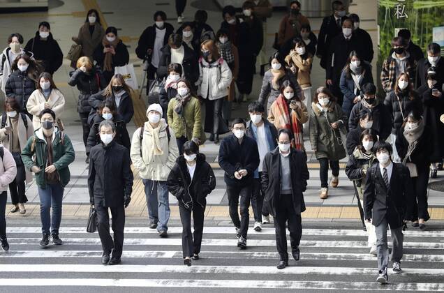 Coronavirus in Japan, Eindrücke aus Osaka