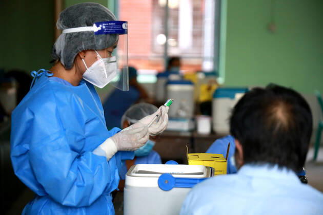 Coronavirus in Myanmar, Impfung in Rangun
