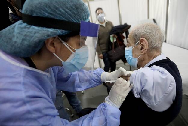 Coronavirus in Libanon, Impfung in Beirut