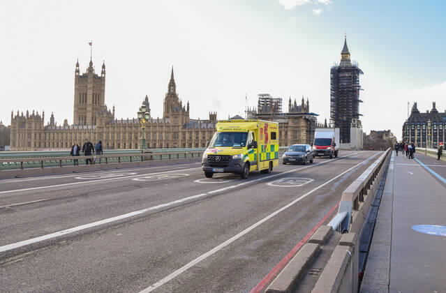 Coronavirus in Großbritannien, Eindrücke aus London