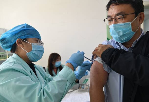 Coronavirus in China, Impfung in Shijiazhuang