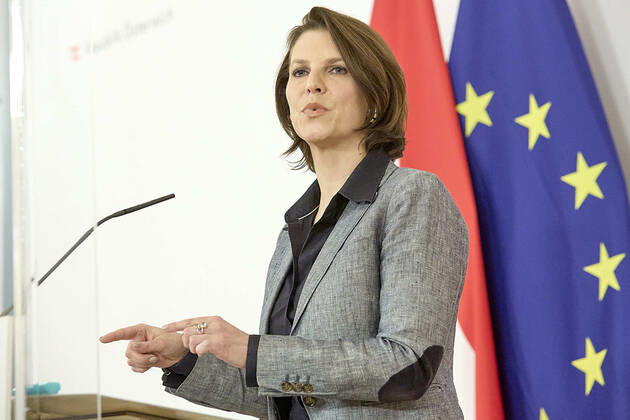 Coronavirus in Österreich, Pressekonferenz im Bundeskanzleramt in Wien