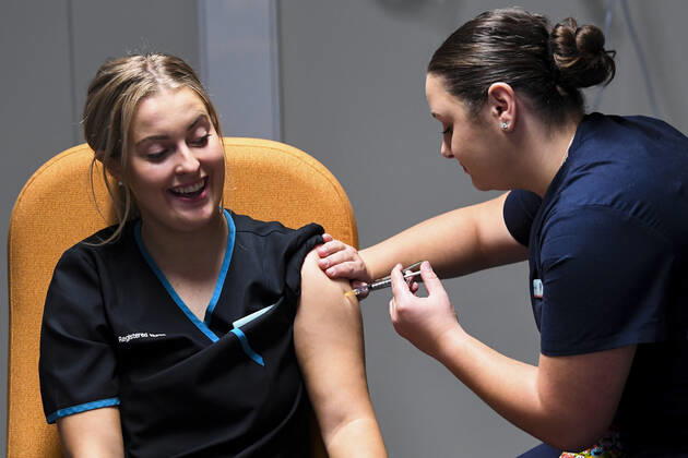Coronavirus in Australien, Landesweiter Beginn der Impfkampagne