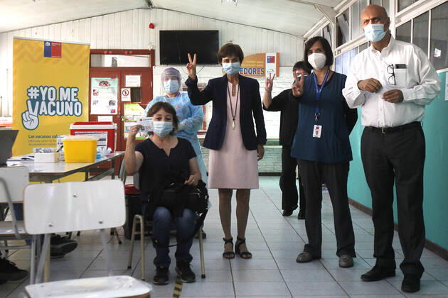 Coronavirus in Chile, Impfungen in Santiago