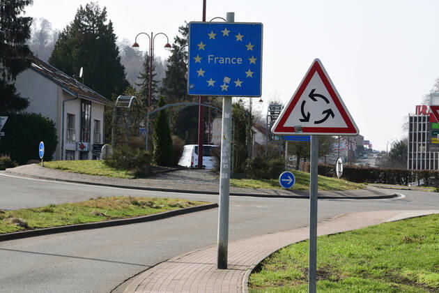 Coronavirus im Saarland, Keine Kontrollen an der deutsch-französischen Grenze