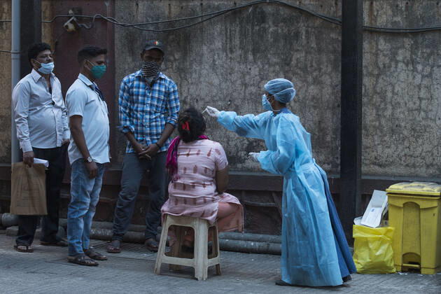 Coronavirus in Indien, Schnelltests in Mumbai