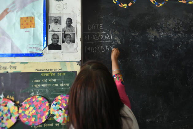 Coronavirus in Indien, Wiedereröffnung der Schulen in Teilen des Landes