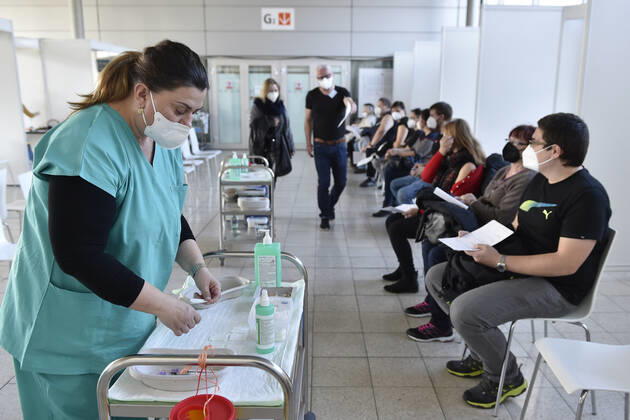 Coronavirus in Tschechien, Impfzentrum in Brno