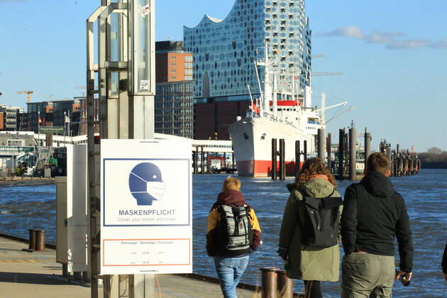 Coronavirus, Eindrücke aus Hamburg