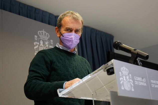Coronavirus in Spanien, Pressekonferenz der Gesundheitsbehörde CCAES in Madrid