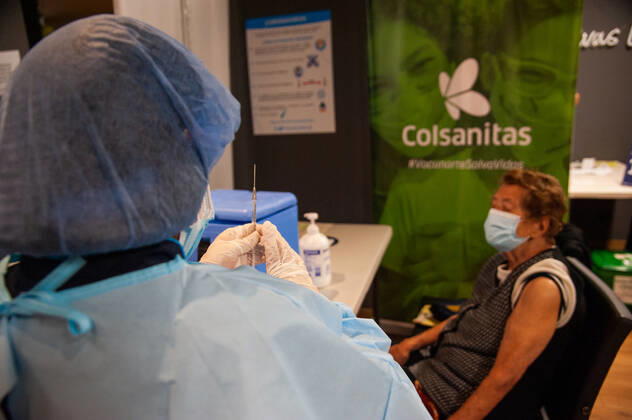 Coronavirus in Kolumbien, Impfungen in Bogota