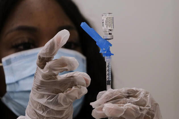 Coronavirus in den USA, Impfungen mit Johnson & Johnson Impfstoff in Los Angeles, Kalifornien