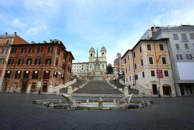 Coronavirus in Italien, Dritter Lockdown in Rom