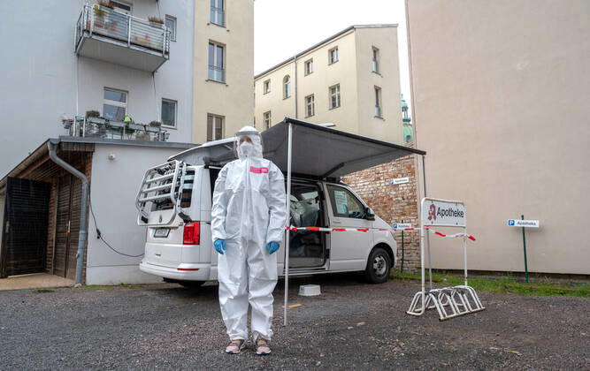 Coronavirus in Brandenburg, Kostenlose Antigen-Schnelltests in Potsdam