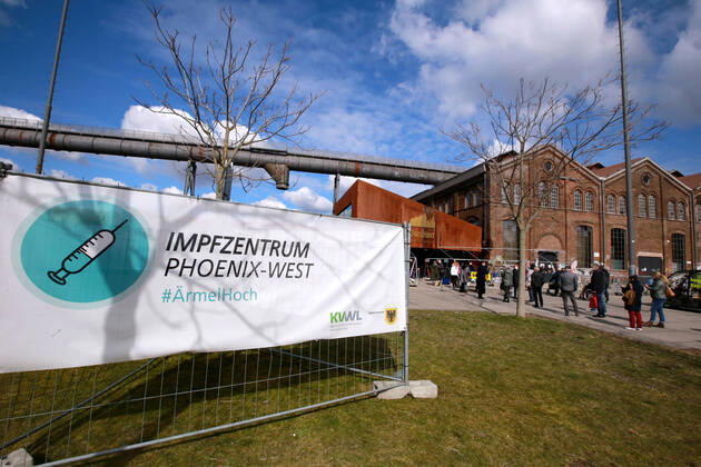 Coronavirus in NRW, Impfzentrum in Dortmund