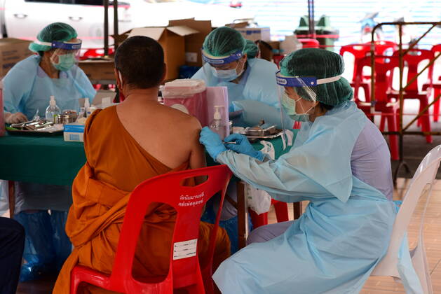 Coronavirus in Thailand, Impfzentrum in Bangkok