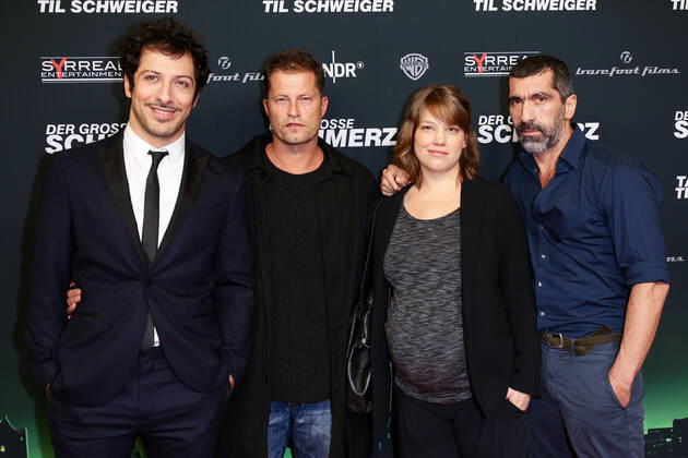 Premiere of the Hamburg TATORT - Der grosse Schmerz at the Babylon cinema in Berlin