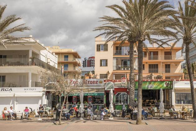 Coronavirus in Spanien, Deutsche Urlauber in Palma de Mallorca