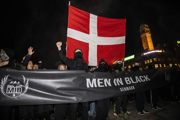 Coronavirus in Dänemark, Proteste in Kopenhagen