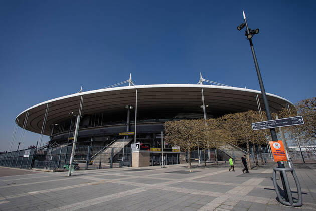 Coronavirus in Frankreich, neues Impfzentrum im Stade de France in Paris