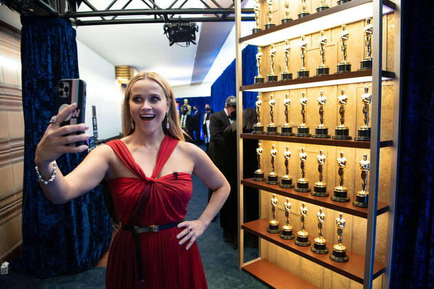 93rd OSCARS Academy Awards, backstage during the live broadcast