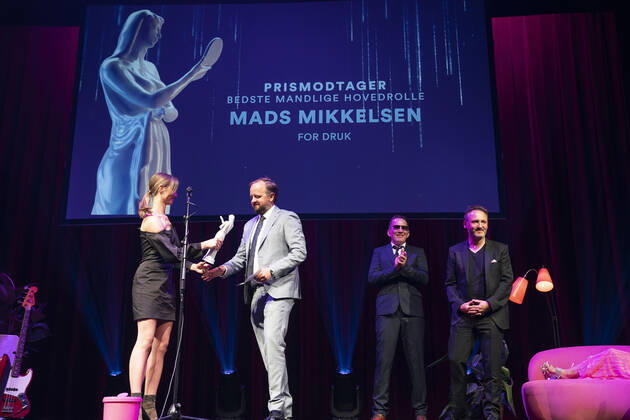 Verleihung Bodil Preis in Kopenhagen
