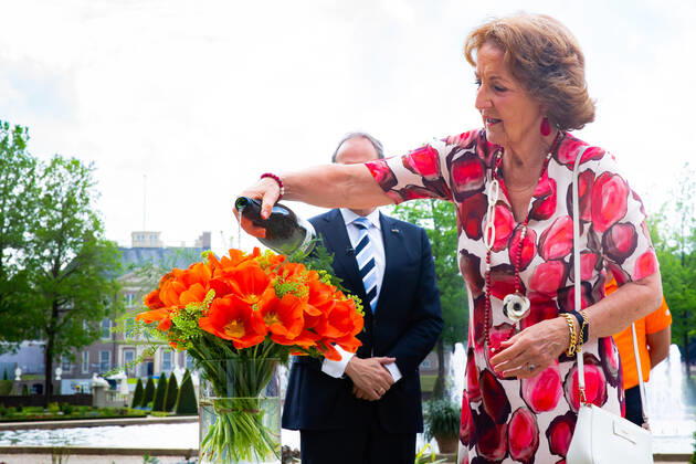 Prinzessin Margriet weiht offizielle Tulpe der Invictus Games 2022 in Den Haag ein