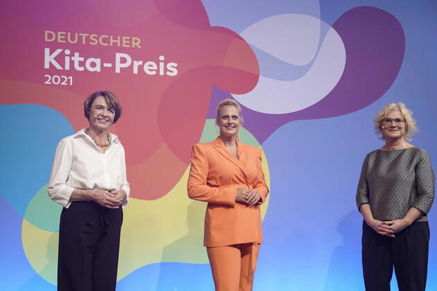Deutscher Kita-Preis 2021, Verleihung in Berlin