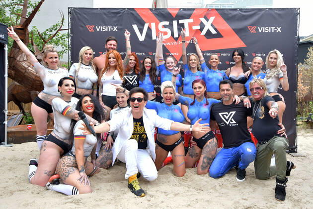 Visit-X nude football game in Berlin
