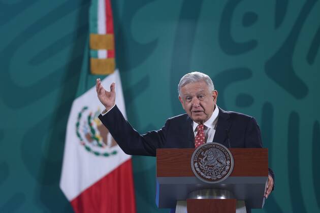 Mexico, President Andres Manuel Lopez Obrador Press Conference in Mexico City