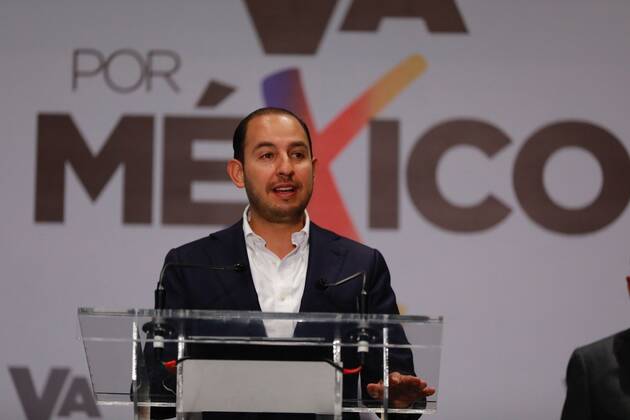 Mexico, Marko Cortez Press conference in Mexico City