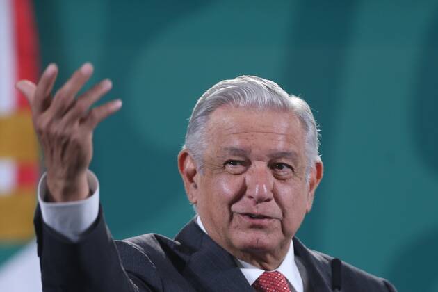 Mexico, President Andres Manuel Lopez Obrador Press Conference in Mexico City