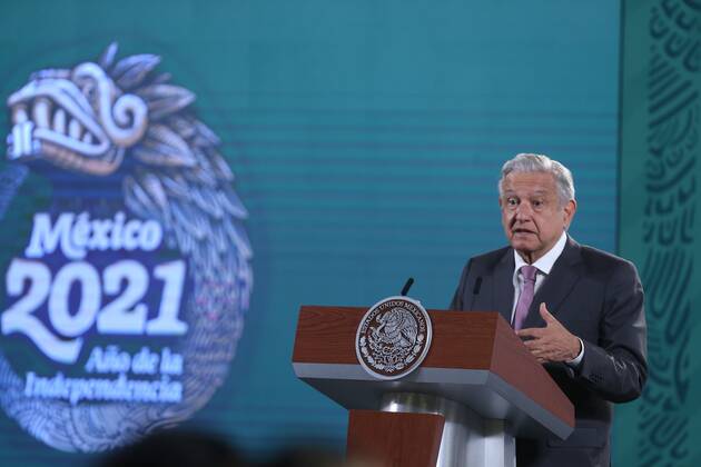 Mexico, President Andres Manuel Lopez Obrador Press Conference in Mexico City