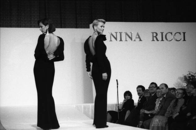Nina Ricci fashion show in Moscow 1989