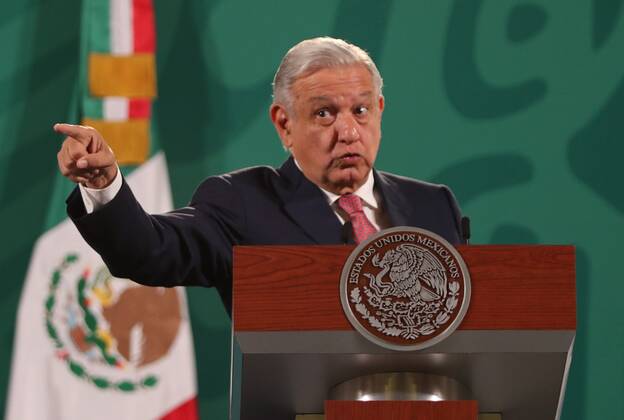 Mexico, President Andres Manuel Lopez Obrador Press Conference in Mexico City