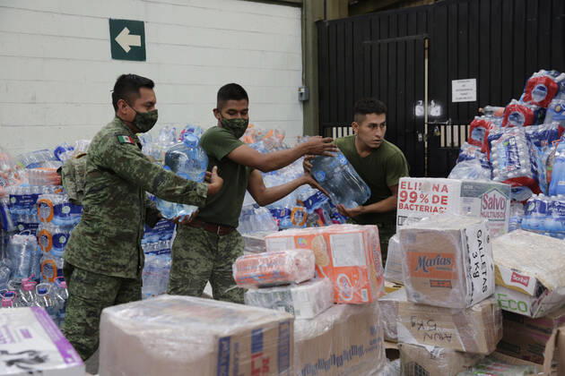 Mexico, aid for victims of Hurricane Grace