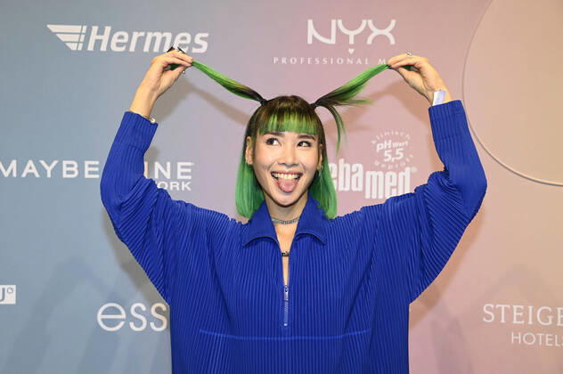 Fashion Week Berlin, Celebrities at Shyx fashion show