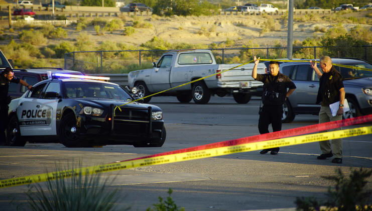 USA, shooting in New Mexico