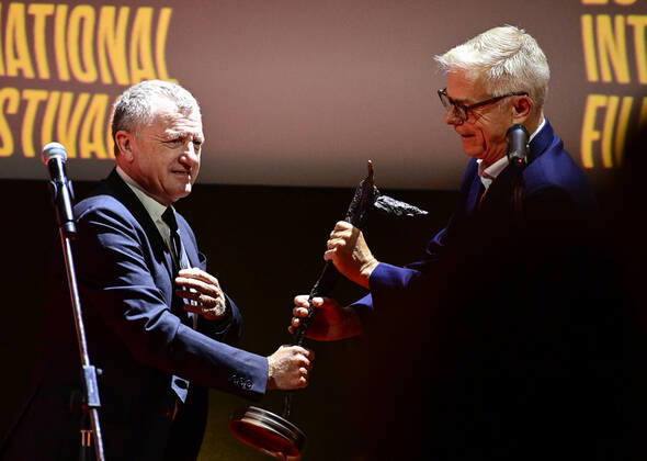 Filmfest Febiofest in Prag - Mike Downey erhält Kristian Award